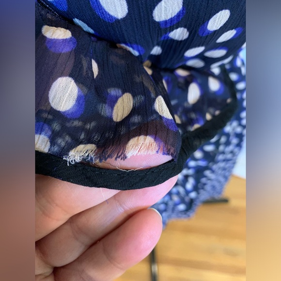 Pretty lined chiffon faux-wrap dress - Picture 6 of 7